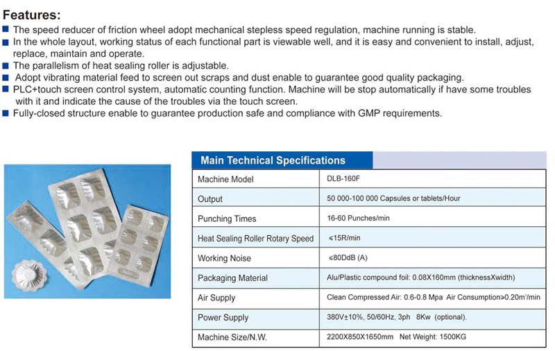 DLB-160F Striping Packing Machine 3