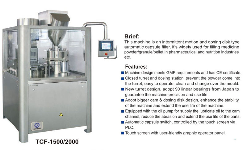 TCF 1500 2000 Automatic Capsule Filling Machine 2